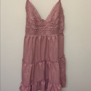 SHEIN pink dress